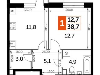 Продам 1 комнатную квартиру фото Мытищи