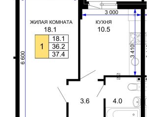 Продается 1 комнатная квартира с коммуникациями рассрочка фото Краснодар