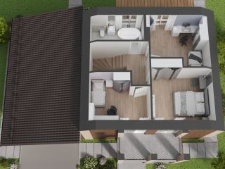 Продам кирпичный коттедж черновая отделка своя скважина с коммуникациями фото 2 КОЛАРОВО