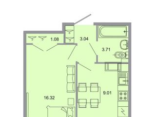 Продаю 1 комнатную квартиру рассрочка фото Всеволожск