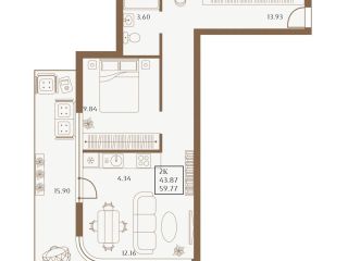 Продаю 2 комнатную квартиру рассрочка фото Алушта