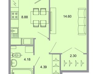Продается 1 комн. квартира рассрочка фото Всеволожск