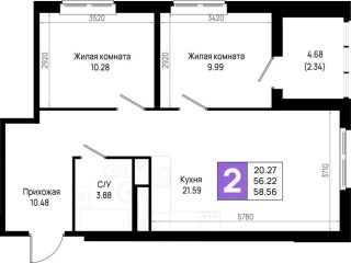 Продам 2 комнатную квартиру видеонаблюдение фото Всеволожск