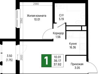 Продам 1 комнатную квартиру рассрочка видеонаблюдение фото Всеволожск