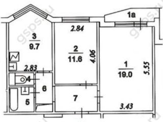 Продам двухкомнатную квартиру есть документы фото 3 Москва