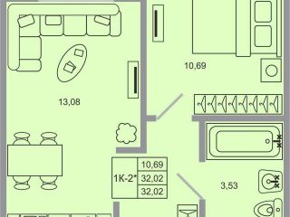 Продаю 1 комнатную квартиру рассрочка фото Всеволожск