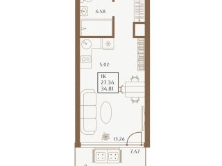 Продаю студию рассрочка фото Алушта
