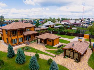 Продам деревянный коттедж под личное подсобное хозяйство кирпичный фото 2 Красноярск