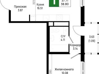 Продаю однушку видеонаблюдение черновая отделка фото Всеволожск