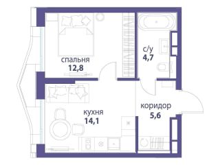 Продается однокомнатная квартира фото Москва