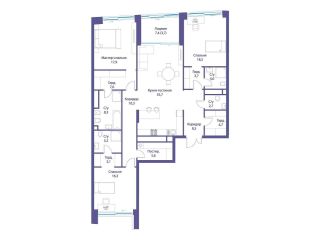 Продается 3 комнатная квартира имеется круглосуточная охрана фото Москва