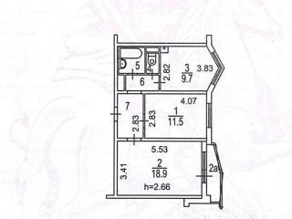 Продам двушку видеонаблюдение ухоженный подъезд фото 24 Москва