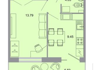 Продается однокомнатная квартира рассрочка фото Всеволожск