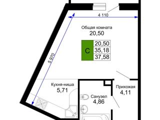 Продаю однушку рассрочка видеонаблюдение фото Краснодар