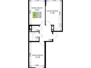 Продам двушку рассрочка видеонаблюдение фото Краснодар