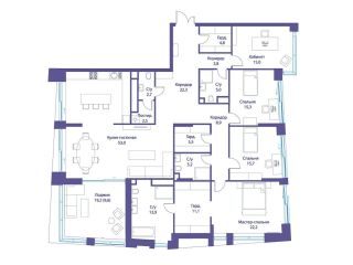 Продам пятикомнатную квартиру имеется круглосуточная охрана фото Москва