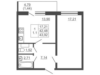Продам однушку фото 2 Всеволожск