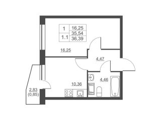 Продам 1 комнатную квартиру фото 2 Всеволожск