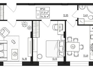 Продам 2 комнатную квартиру видеонаблюдение фото Гатчина