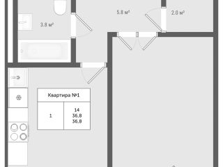 Продаю 1 комнатную квартиру фото 3 Москва