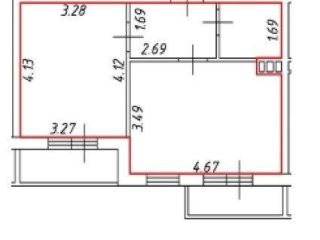 Продаю 1 комнатную квартиру фото Гатчина