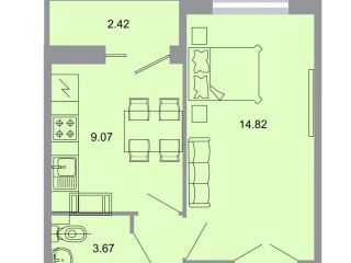 Продам однушку рассрочка фото Всеволожск