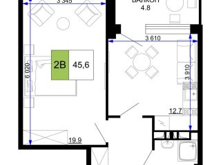 Продаю двушку видеонаблюдение фото Анапа