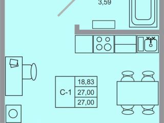 Продам студию рассрочка фото Всеволожск