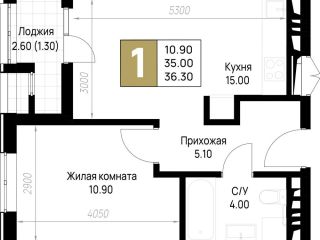 Продается однокомнатная квартира фото Анапа