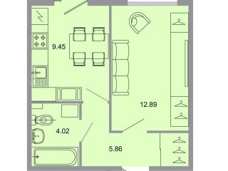 Продается однокомнатная квартира рассрочка фото Всеволожск