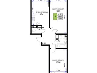 Продам двушку видеонаблюдение охраняемая территория фото Краснодар