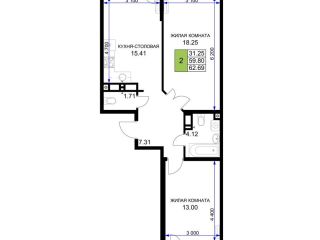 Продается 2 комн. квартира рассрочка видеонаблюдение фото Краснодар