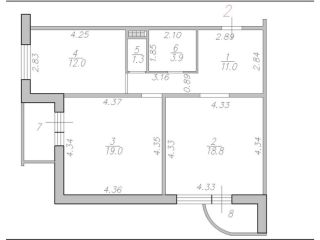 Продается двухкомнатная квартира документы на руках фото 5 Тула