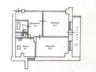 Продам 2 комнатную квартиру нуждается в капитальном ремонте фото 16 Кисловодск