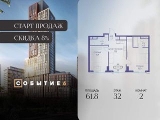 Продам 2 комнатную квартиру фото Москва