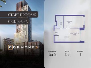 Продаю однокомнатную квартиру фото Москва