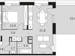 Продаю 3 комнатную квартиру фото 2 Москва
