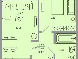 Продается однокомнатная квартира рассрочка фото Всеволожск