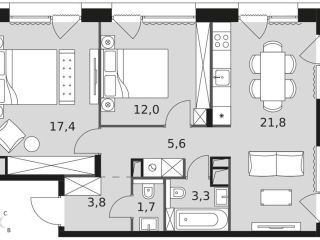 Продается 3 комн. квартира фото 2 Москва