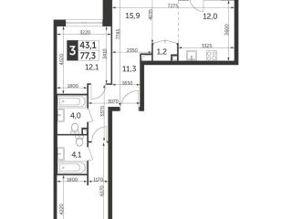 Продам трехкомнатную квартиру фото Москва