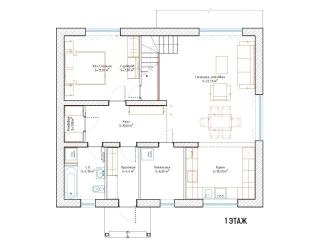 Продам блочный коттедж асфальтная дорога фото 10 Балашиха