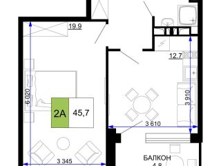 Продам двушку имеется охрана видеонаблюдение фото Анапа