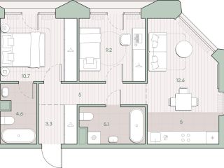 Продаю 2 комнатную квартиру рассрочка фото 2 Москва