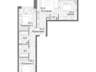Продам трехкомнатную квартиру фото 2 Москва