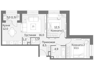 Продаю 3 комнатную квартиру фото 2 Москва