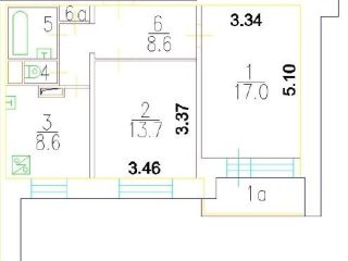 Продам 2 комнатную квартиру фото 3 Москва