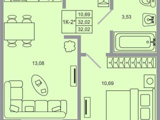 Продам однушку рассрочка фото Всеволожск