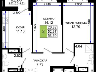 Продается 2 комнатная квартира рассрочка фото Ростов-на-Дону