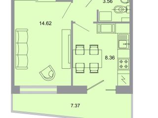 Продается 1 комнатная квартира рассрочка фото Всеволожск