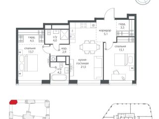 Продается 2 комн. квартира видеонаблюдение фото Москва